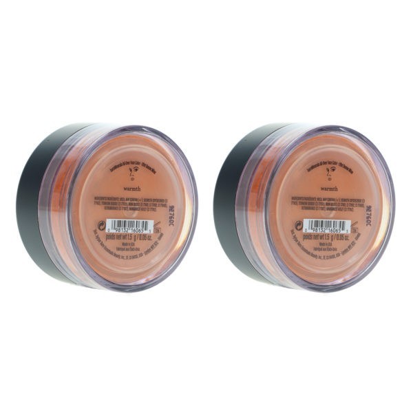 bareMinerals Warmth All Over Face Color Bronzer 0.05 oz 2 Pack