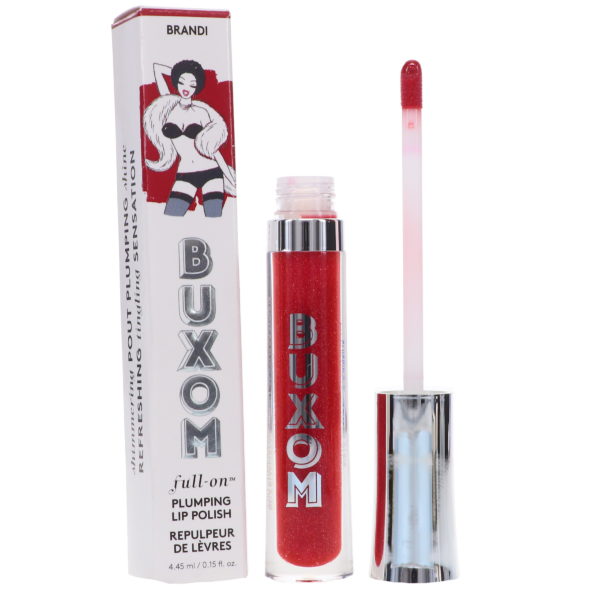 BUXOM Full-On Plumping Lip Polish Gloss Brandi 0.15 oz