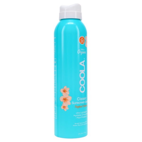 COOLA Classic Sunscreen Spray Tropical Coconut SPF 30 6 oz