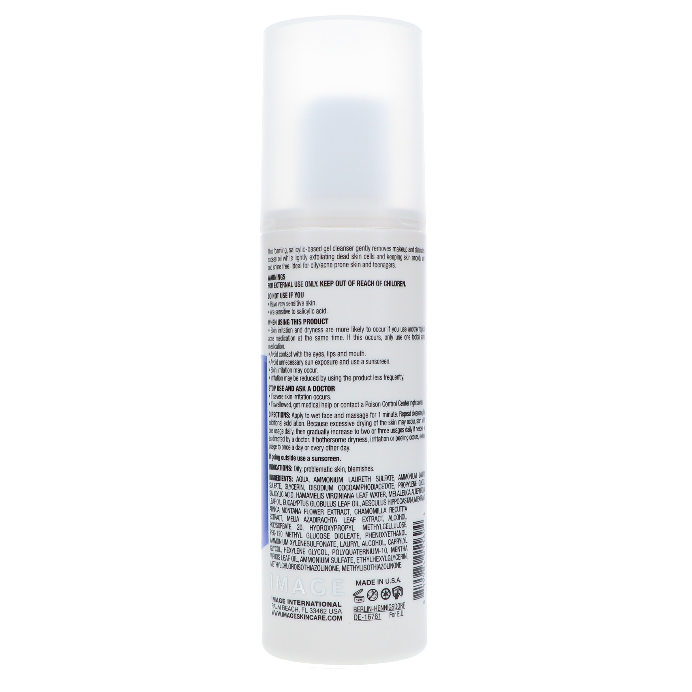 IMAGE Skincare Clear Cell Clarifying Gel Cleanser 6 oz.