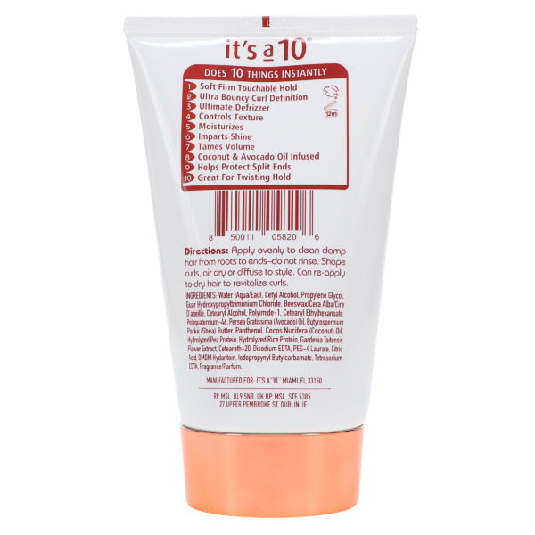 It's a 10 Coily Miracle Curl Cream 4 oz