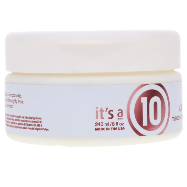 It's a 10 Coily Miracle Mask 8 oz