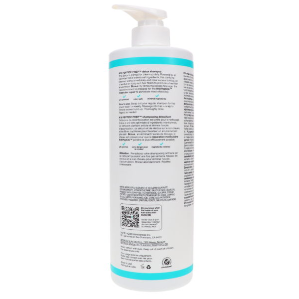 K18 Peptide Prep Detox Shampoo 31.5 oz