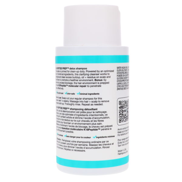 K18 Peptide Prep Detox Shampoo 8.5 oz