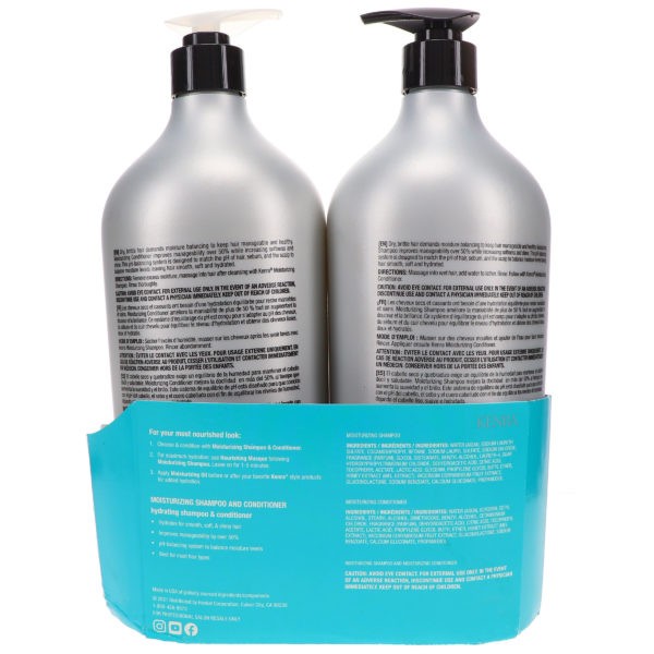 Kenra Moisturizing Shampoo 33.8 oz & Conditioner 33.8 oz Duo