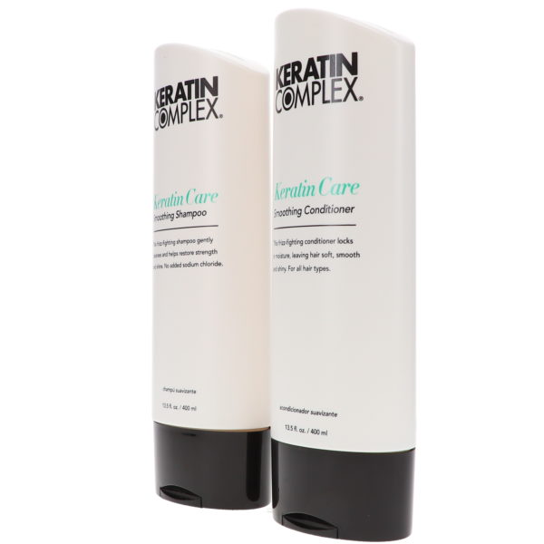 Keratin Complex Keratin Care Smoothing Shampoo 13.5 oz & Keratin Care Smoothing Conditioner 13.5 oz Combo Pack