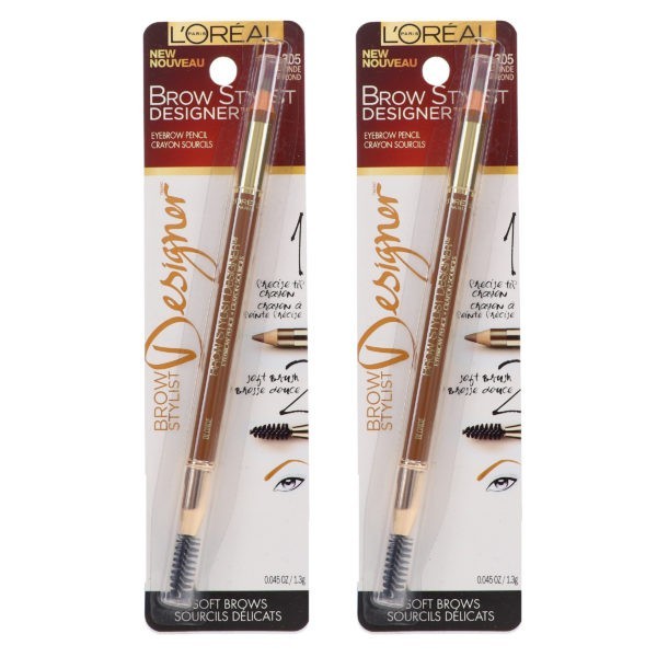 L'Oreal Paris Brow Stylist Designer Blonde 0.045 oz 2 Pack