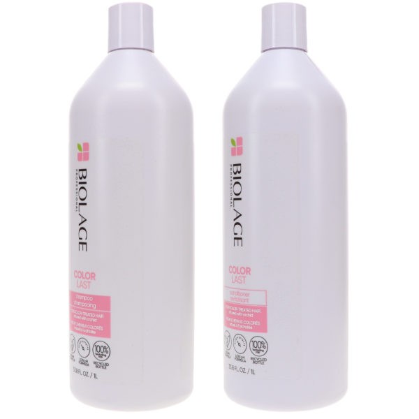 Matrix Biolage Colorlast Shampoo 33.8 oz & Colorlast Conditioner 33.8 oz Combo Pack