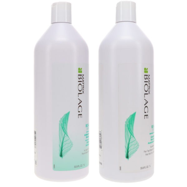 Matrix Biolage ScalpSync Antidandruff Shampoo 33.8 oz & Biolage ScalpSync Mint Conditioner 33.8 oz Combo Pack