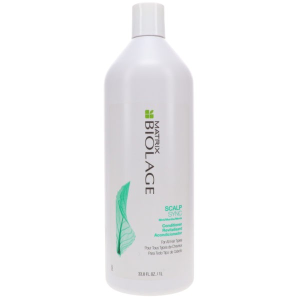 Matrix Biolage ScalpSync Antidandruff Shampoo 33.8 oz & Biolage ScalpSync Mint Conditioner 33.8 oz Combo Pack