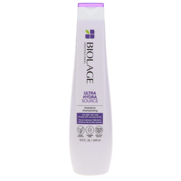 Matrix Biolage Ultra HydraSource Shampoo 13.5 oz & Biolage Ultra HydraSource Conditioning Balm 13.5 oz Combo Pack