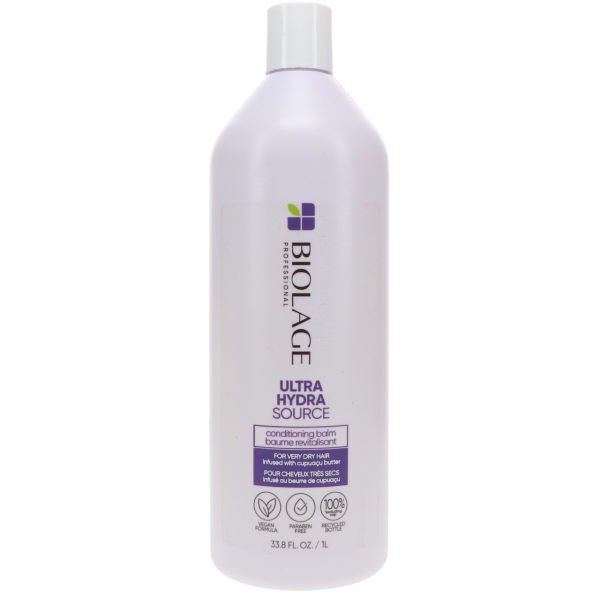 Matrix Biolage Ultra Hydrasource Shampoo 33.8 oz & Ultra Hydrasource Conditioner 33.8 oz Combo Pack