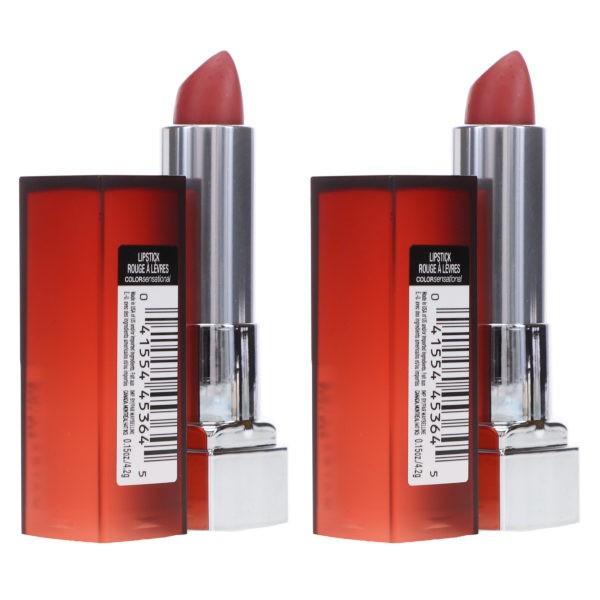 Maybelline New York Color Sensational Creamy Mattes Lip Color Nude Nuance 0.15 oz 2 Pack