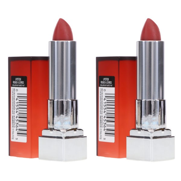 Maybelline New York Color Sensational Creamy Mattes Lip Color Nude Nuance 0.15 oz 2 Pack