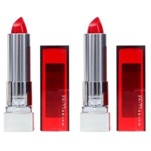 Maybelline New York Color Sensational Lip Color Red Revolution 0.15 oz 2 Pack