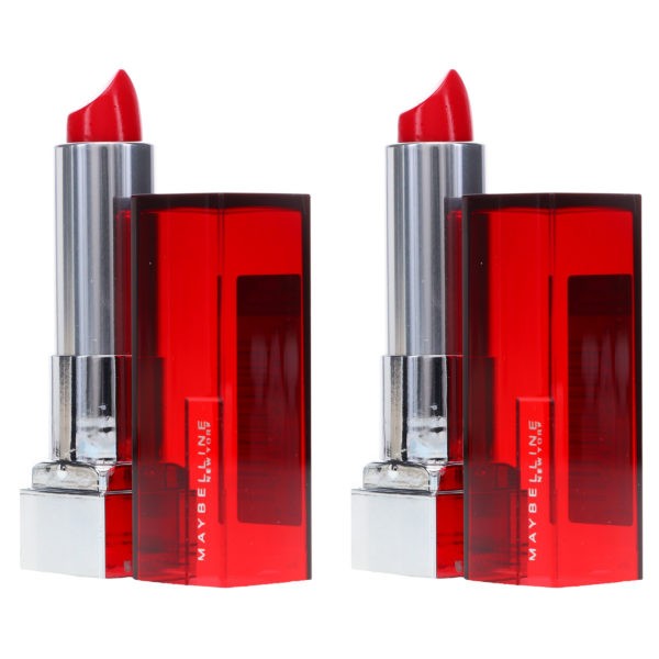 Maybelline New York Color Sensational Lip Color Red Revolution 0.15 oz 2 Pack