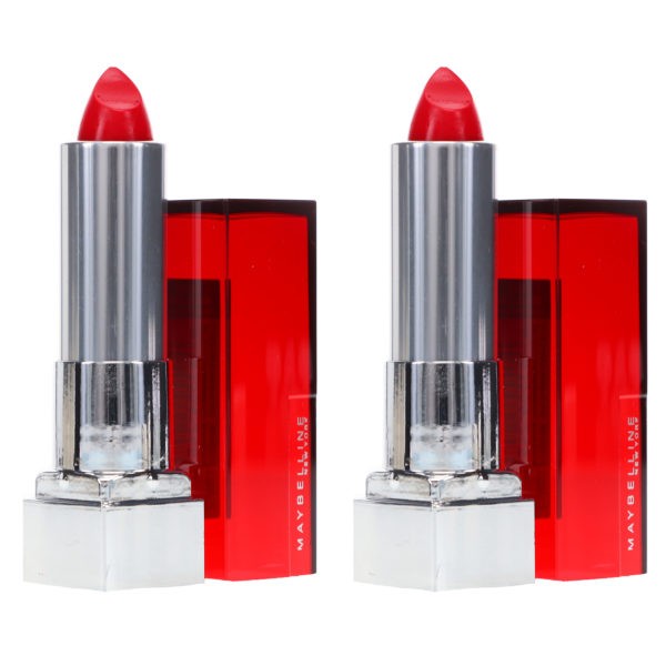 Maybelline New York Color Sensational Lip Color Red Revolution 0.15 oz 2 Pack