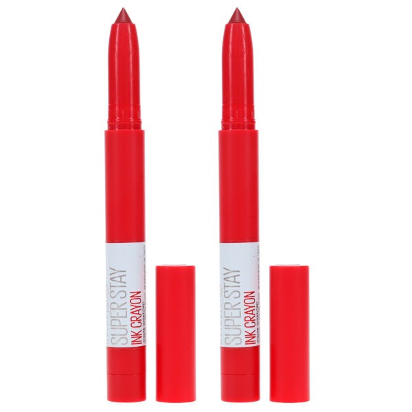 Maybelline New York Super Stay Matte Ink Crayon Lipstick Own Your Empire 0.04 oz 2 Pack
