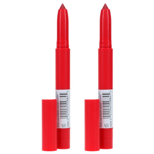 Maybelline New York Super Stay Matte Ink Crayon Lipstick Own Your Empire 0.04 oz 2 Pack