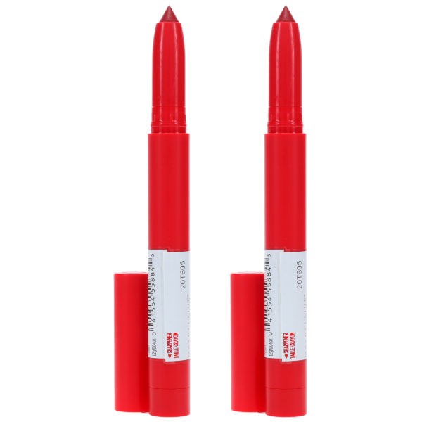 Maybelline New York Super Stay Matte Ink Crayon Lipstick Own Your Empire 0.04 oz 2 Pack