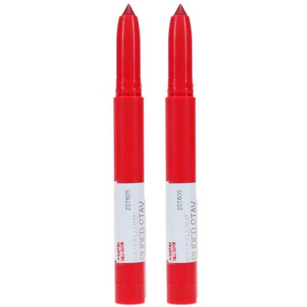 Maybelline New York Super Stay Matte Ink Crayon Lipstick Own Your Empire 0.04 oz 2 Pack
