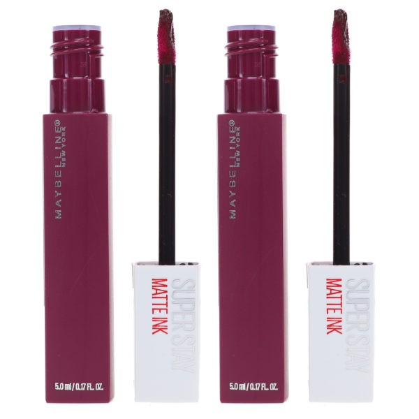 Maybelline New York Super Stay Matte Ink Lip Color Escapist 0.17 oz 2 Pack