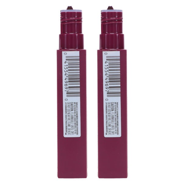 Maybelline New York Super Stay Matte Ink Lip Color Escapist 0.17 oz 2 Pack