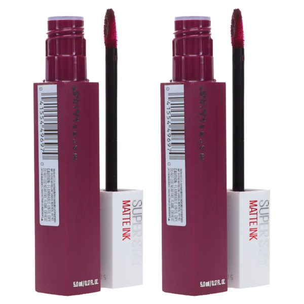 Maybelline New York Super Stay Matte Ink Lip Color Escapist 0.17 oz 2 Pack
