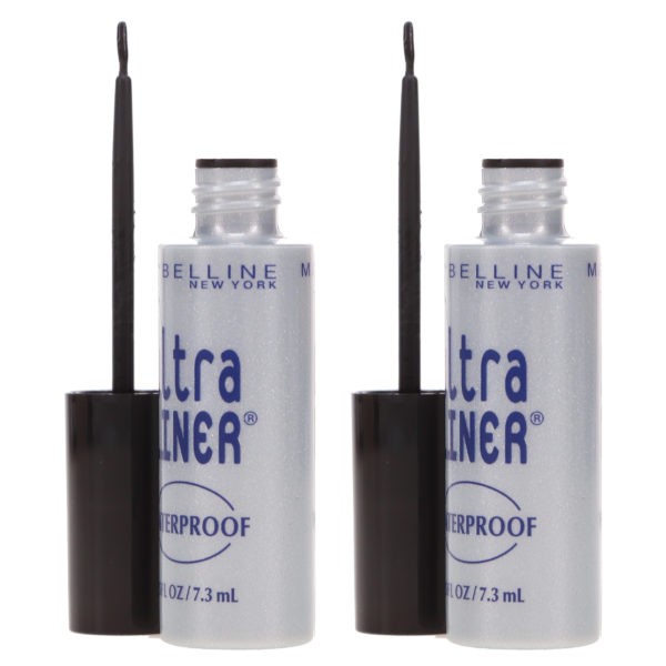 Maybelline New York Ultra-Liner Liquid Liner Waterproof Black 0.25 oz 2 Pack