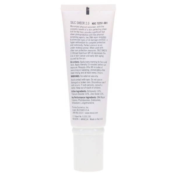 Neova DNA Damage Control Silc Sheer 2.0 SPF 40 2.5 oz
