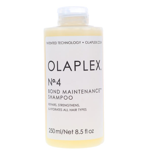 Olaplex No.4p Blonde Enhancer Toning Shampoo 8.5 oz, No.4 Bond Maintenance Shampoo 8.5 oz & No. 5 Bond Maintenance Conditioner 8.5 oz Combo Pack