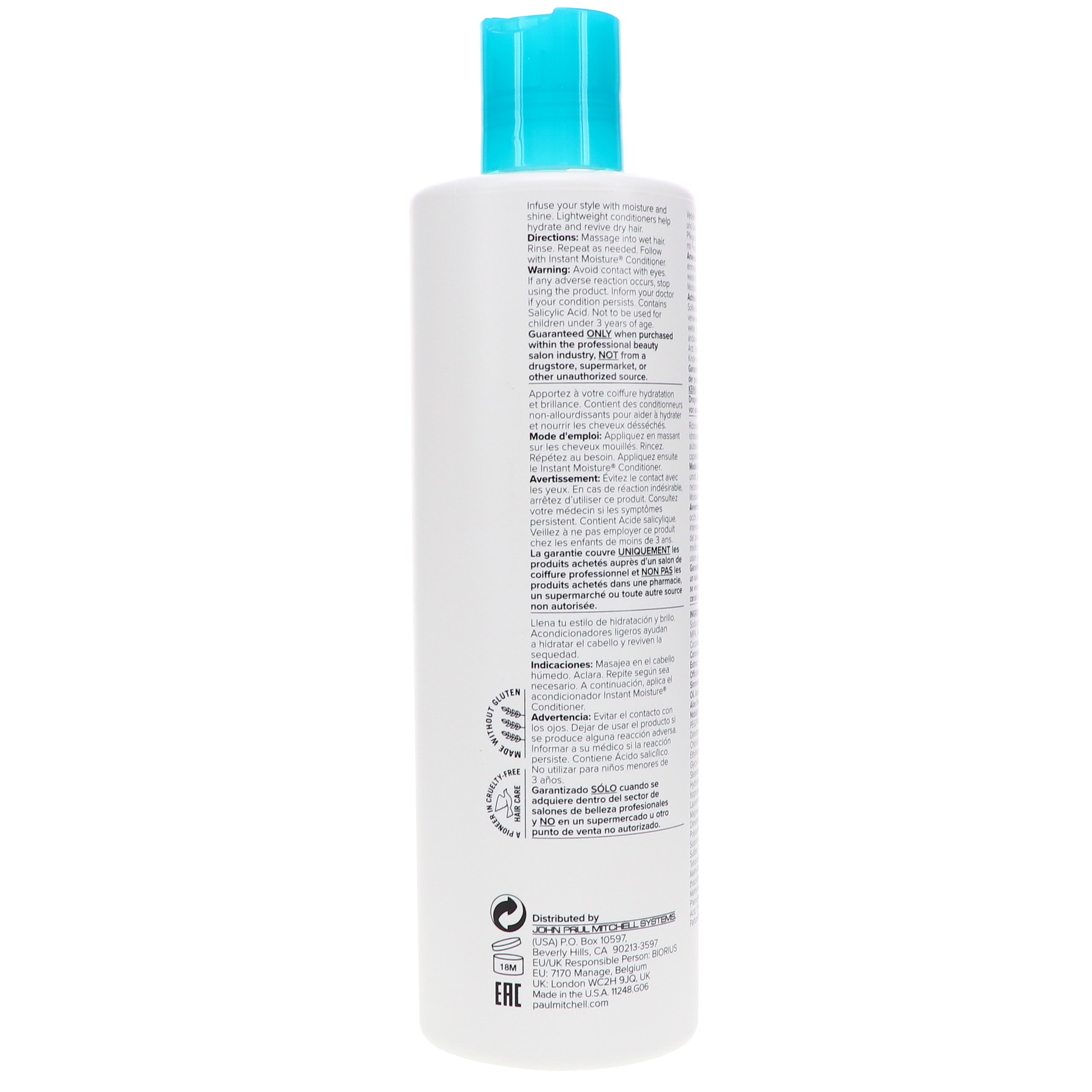 Paul Mitchell Moisture Shampoo 16.9 oz ~ Roulette