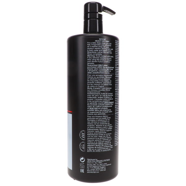 Paul Mitchell Mitch Heavy Hitter Deep Cleansing Shampoo 33.8 oz