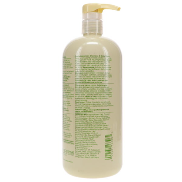 Paul Mitchell Tea Tree Hemp Restoring Shampoo & Body Wash 33.8 oz