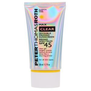 Peter Thomas Roth Max Clear Invisible Priming Sunscreen Broad Spectrum SPF 45 1.7 oz