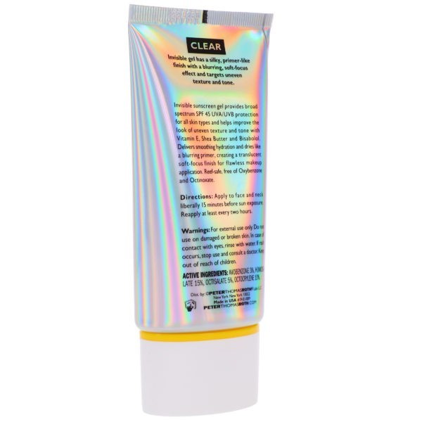 Peter Thomas Roth Max Clear Invisible Priming Sunscreen Broad Spectrum SPF 45 1.7 oz