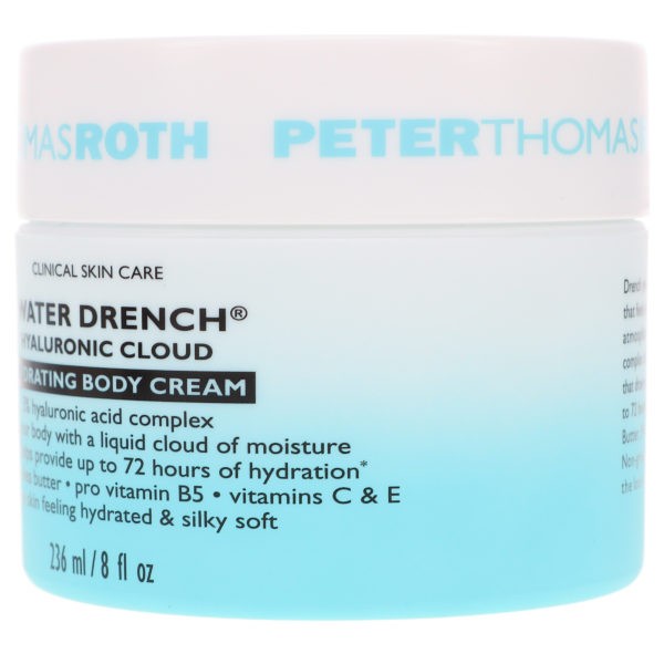 Peter Thomas Roth Water Drench Hyaluronic Cloud Hydrating Body Cream 8 oz