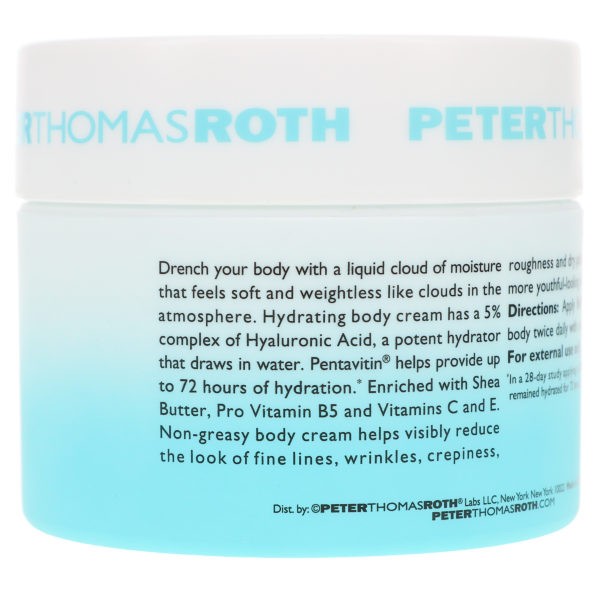 Peter Thomas Roth Water Drench Hyaluronic Cloud Hydrating Body Cream 8 oz