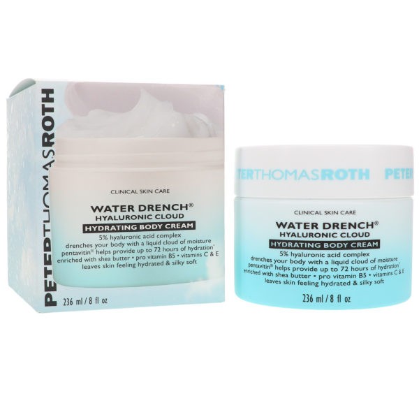 Peter Thomas Roth Water Drench Hyaluronic Cloud Hydrating Body Cream 8 oz