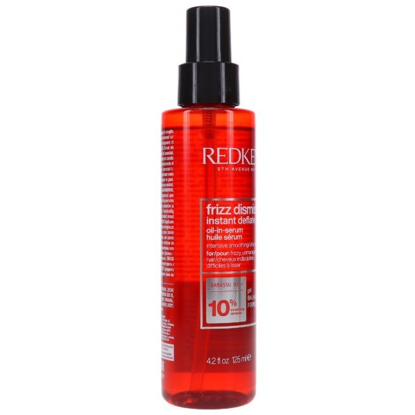 Redken Frizz Dismiss Instant Deflate Leave-in Smoothing Oil Serum 4.2 oz