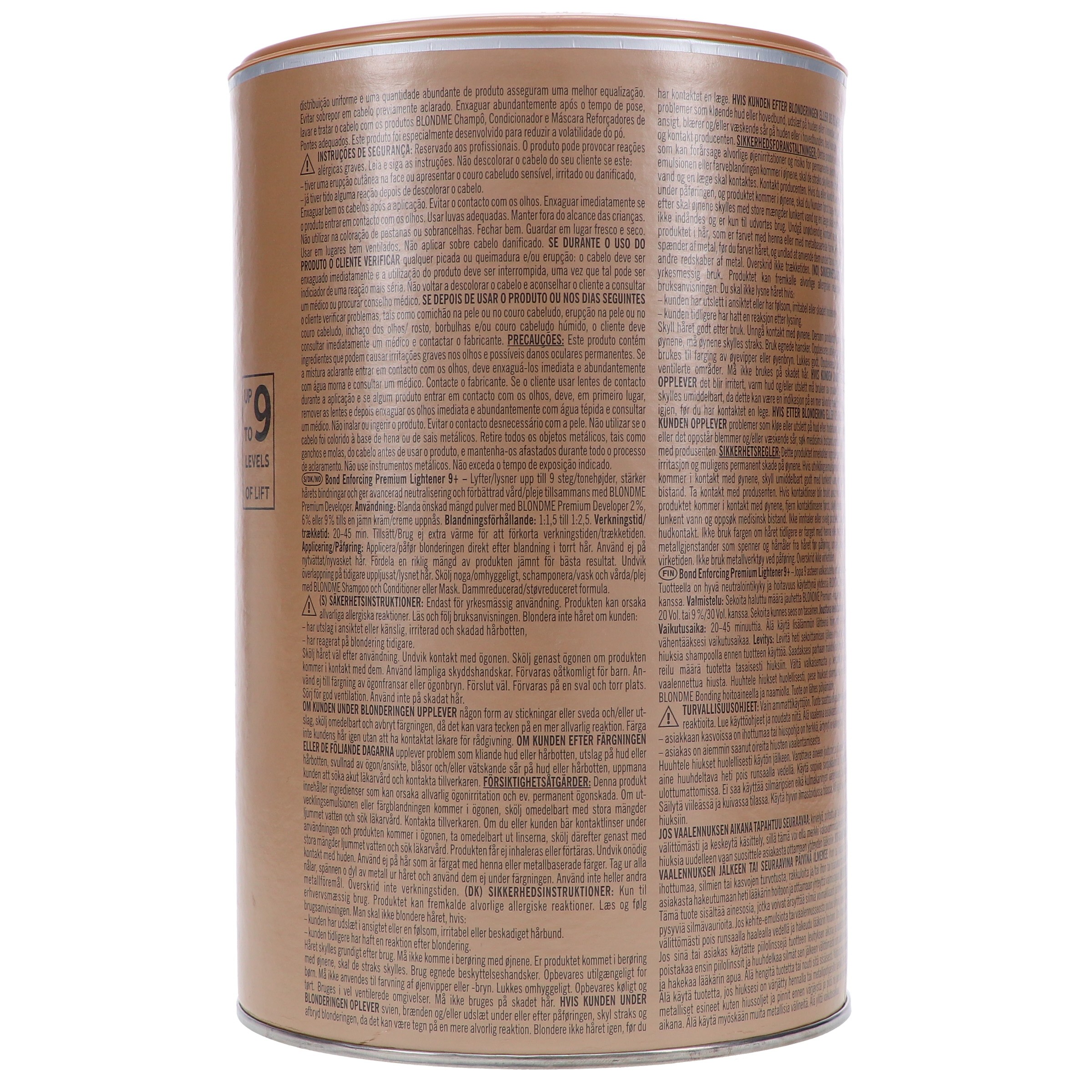 Schwarzkopf BlondMe Bond Enforcing Premium Lightener 9+ Dust Free Powder 15.8 oz