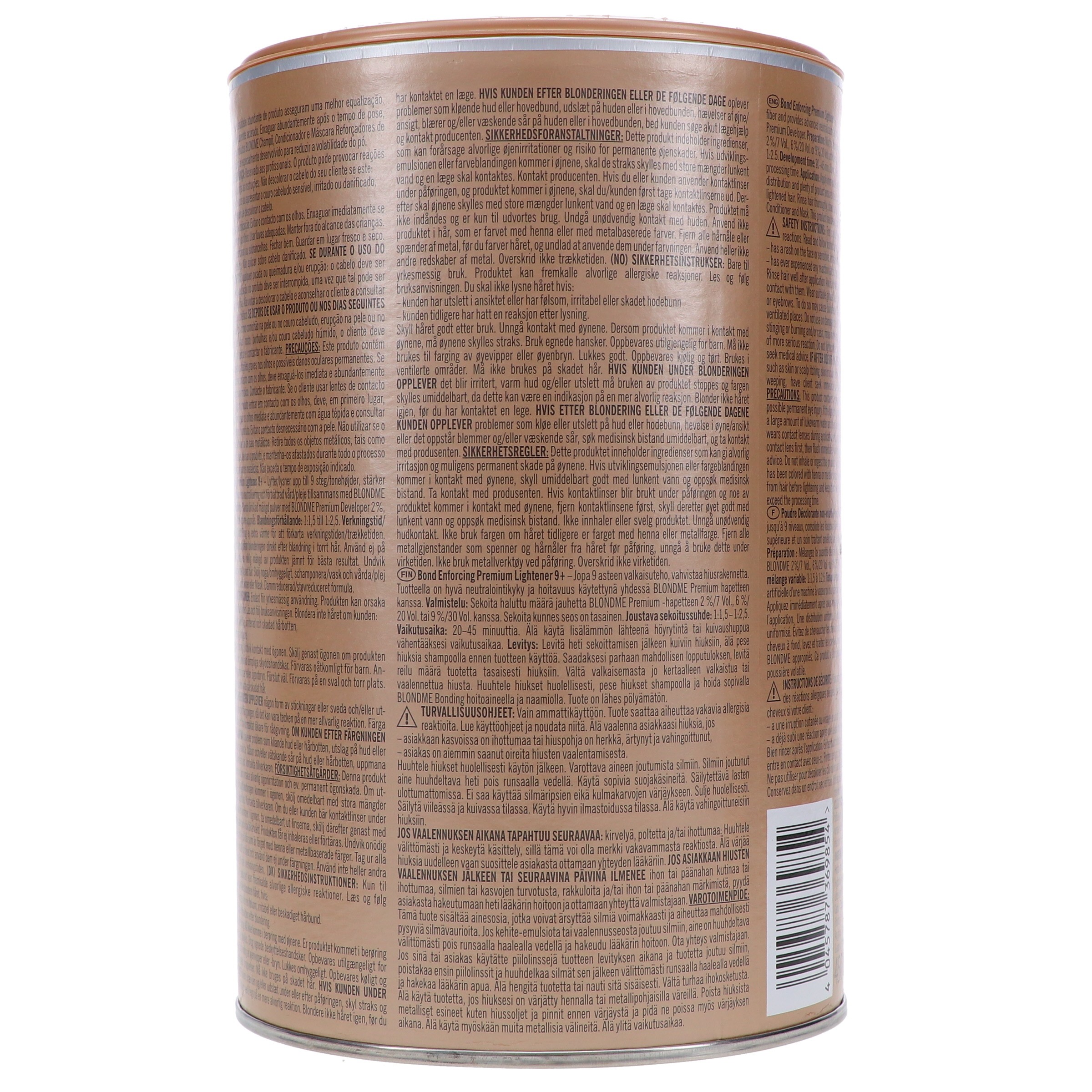 Schwarzkopf BlondMe Bond Enforcing Premium Lightener 9+ Dust Free Powder 15.8 oz