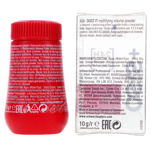 Schwarzkopf OSiS Dust It Mattifying Powder Level