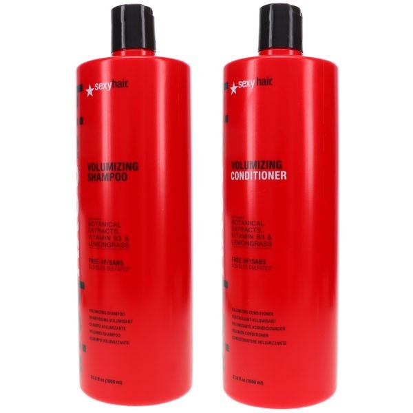 Sexy Hair Big Sexy Hair Sulfate-Free Volumizing Shampoo 33.8 oz & Volumizing Conditioner 33.8 oz Combo Pack