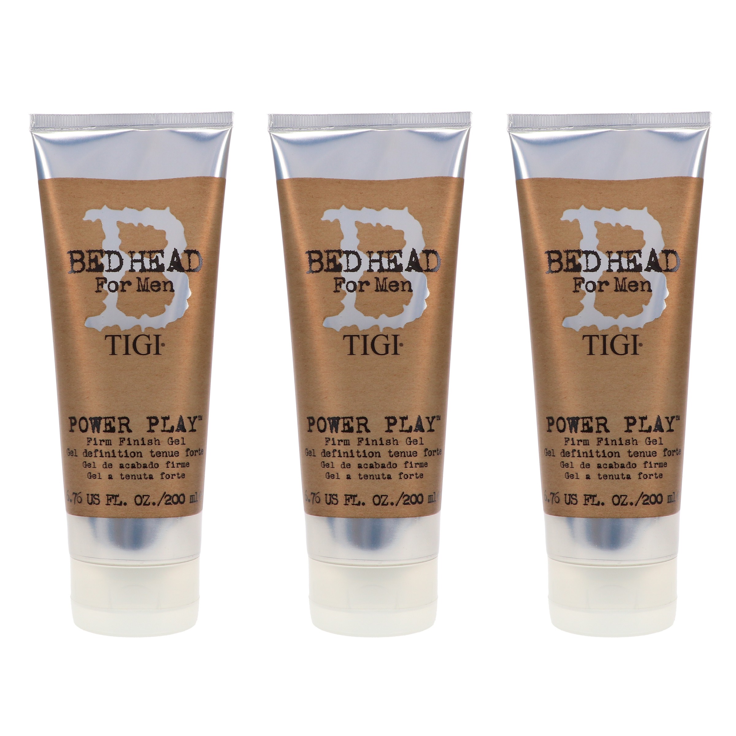 TIGI Bed Head For Men Power Play 6.76 oz 3 Pack