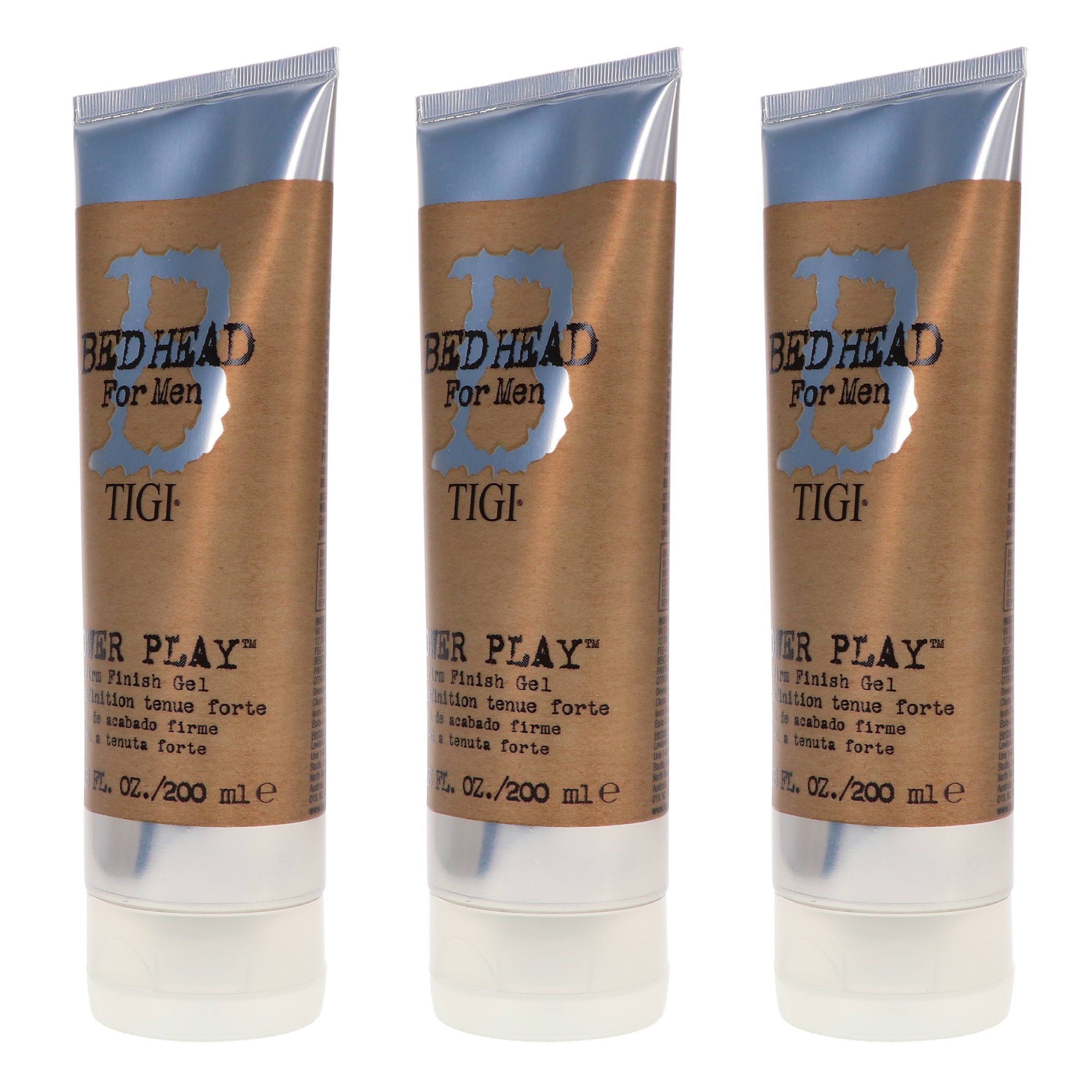 TIGI Bed Head For Men Power Play 6.76 oz 3 Pack