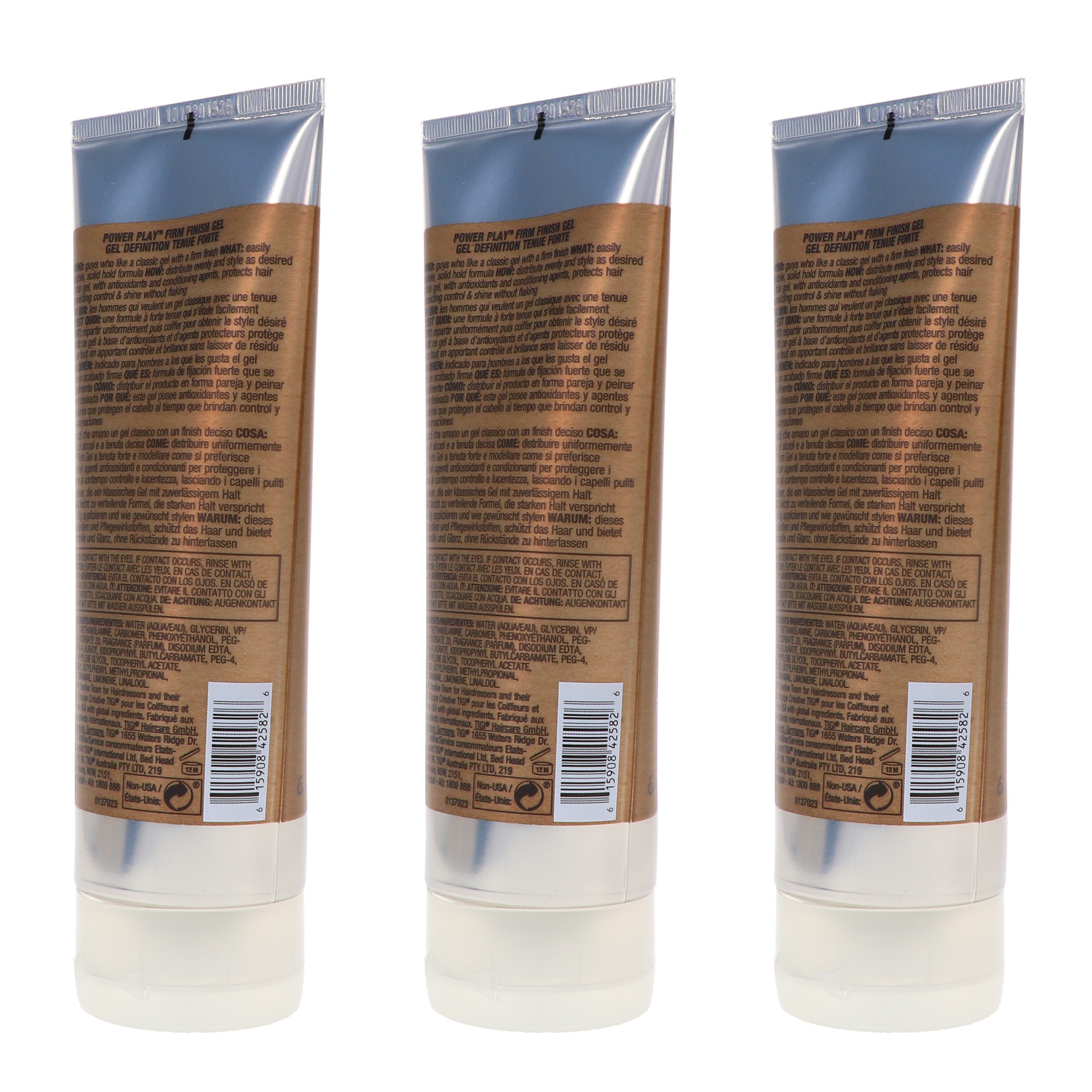 TIGI Bed Head For Men Power Play 6.76 oz 3 Pack