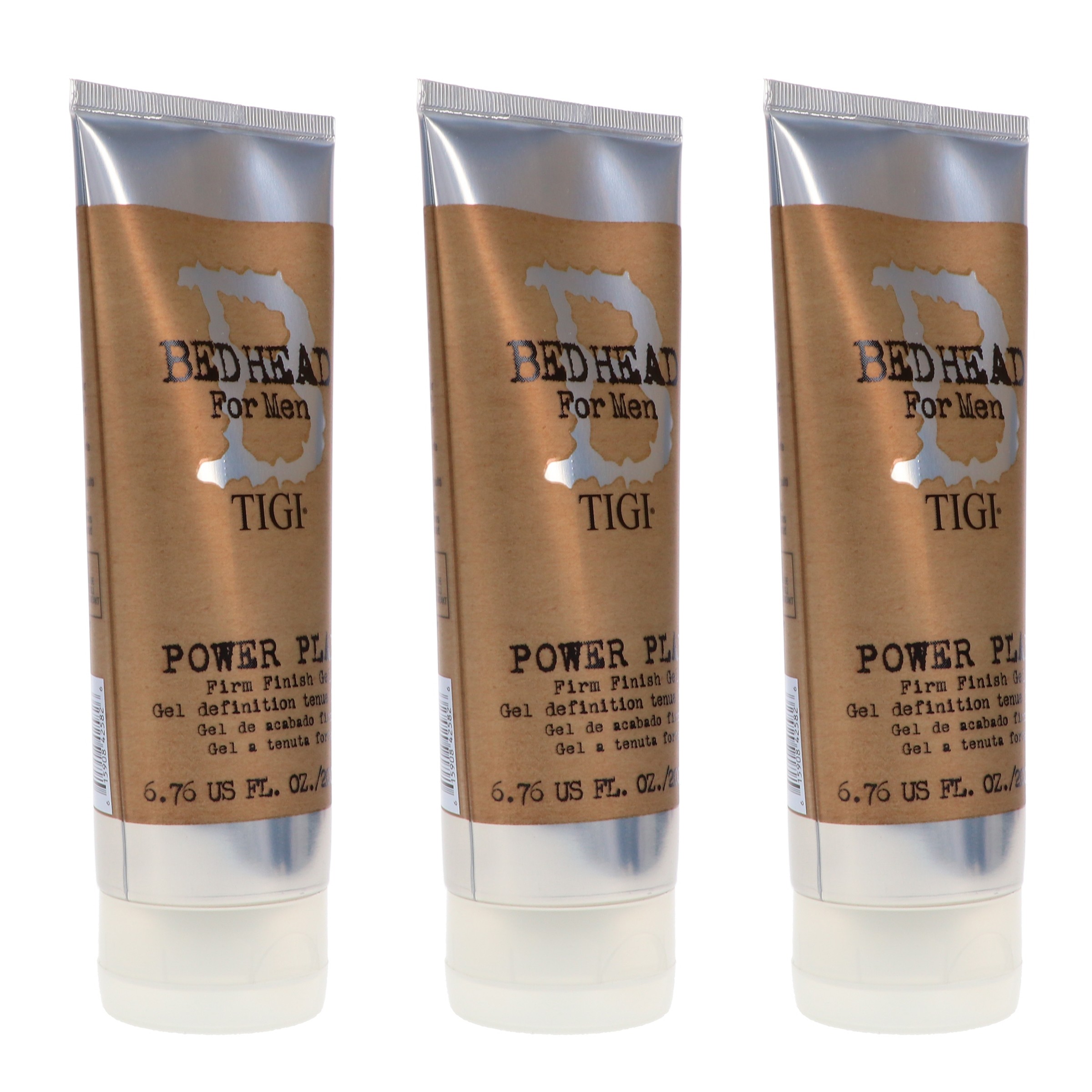 TIGI Bed Head For Men Power Play 6.76 oz 3 Pack