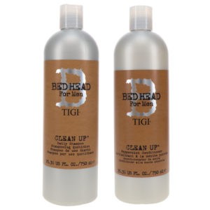 TIGI Bed Head For Men Shampoo 25.36 oz & For Men Conditioner 25.36 oz Combo Pack