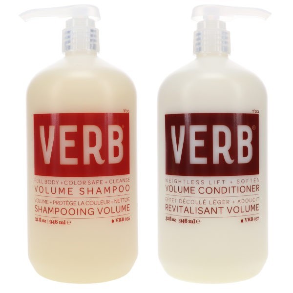 Verb Volume Shampoo 32 oz & Volume Conditioner 32 oz Combo Pack